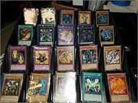 Assorted Yu-Gi-Oh trading cards