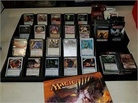 Roughly 700 Magic the Gathering cards