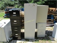 (4) Metal File Cabinets.