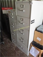 (2) Metal File Cabinets.