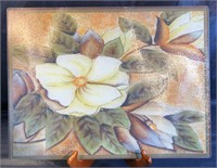 Anchor Tempered Glass Magnolia Cutting Board