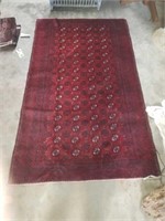 Antique Persian Turkman rug