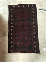 Genuine Antique Hand Woven Nomad Area Rug
