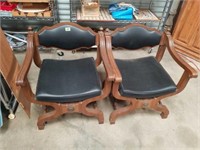 Pair of Antique Sheraton Style Chairs