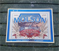 Molson Beer Sign