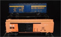 2 Tougher Lionel Boxcars