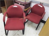(2) Office Arm Chairs.
