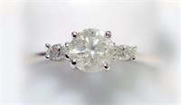 $6600. 14K Diamond Ring