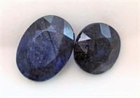 $300. Enhanced Blue Sapphire Gemstones
