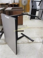 Metal & Wooden Computer Desk.