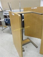 Metal & Wooden Computer Desk.