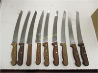 (9) Bread Knives, 15"L.
