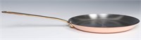 MAUVIEL M'HERITAGE COPPER CREPE PAN