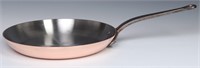 MAUVIEL M'HERITAGE LARGE FRENCH COPPER SKILLET