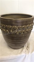 Pottery Planter 14 3/4” at the top 9” at the
