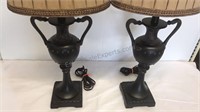 Pair of Quoizel Table lamps 29"  tall