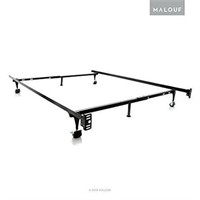MALOUF STRUCTURES 6-LEG BED FRAME *TWIN/ FULL;
