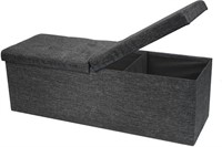 45" FOLDING STORAGE OTTOMAN