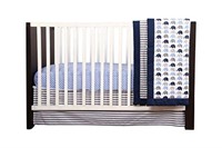 BACATI 10-PIECE CRIB SET