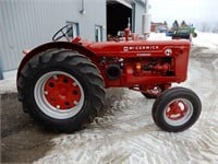McCormick Super W-4 tractor - restored