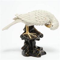Chinese Porcelain "Preening Eagle" Figurine