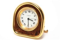 Cartier Travel Alarm Clock, Swiss