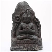 Indian Pala-Manner Bodhisattva Stone Stele