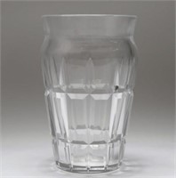 Baccarat Glass Vase, French Lead Crystal