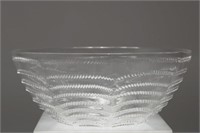 R. Lalique Art Deco Glass Bowl