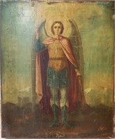 Russian Icon of St. Michael the Archangel, Antique