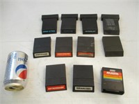 10 jeux Intellivision et 1 Atari