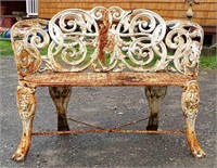 Cast Iron Bench