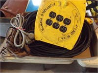 HEAVY DUTY EXTENSION CORDS & CORD REEL