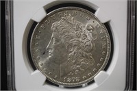 1878-S Morgan Silver Dollar NGC MS62