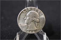 1964 Washington Quarter 90% Silver Coin