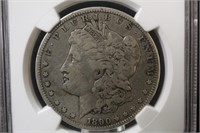 1890-CC Morgan Silver Dollar Key Date RARE