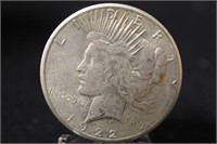 1922 -S Peace Dollar Silver Coin