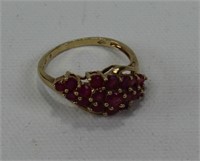 2.64CT  RUBY RING 10KT