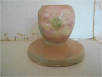 2 3/4"Tall Tan Pottery Candle Holder