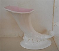 White 7"Tall Horne Pottery Vase