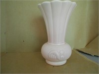 6 1/2"Tall Light Pink Pottery Vase