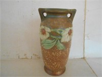 6"Tall Pottery Vase Brown