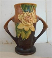 6"Tall Pottery Vase Brown