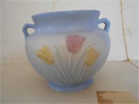 4"Tall Blue Pottery Pot