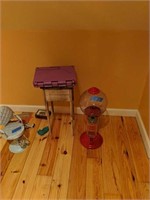 Stand Gumball Machine Doll Chair Etc As Shown
