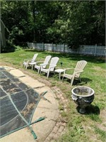 Plastic Adirondack Chairs And Tables