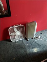 Electric Heater Fan Mirror And Chalkboard