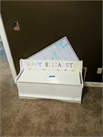 Toy Box And Dry Erase Board