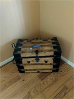 Antique Trunk Refinished No Tray