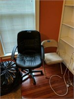 Desk Chair And Folding Chair